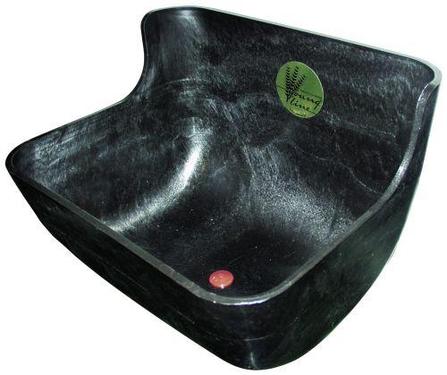 FODERKRYBBE MED BUNDPROP 12L - SORT