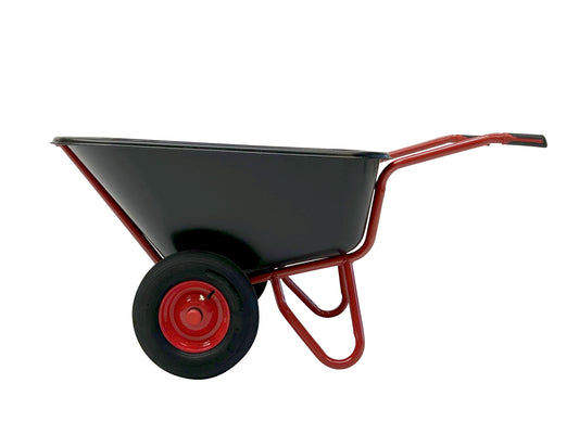 TRILLEBØR ACTION MED RØDT 2-HJULET UNDERSTEL – 250 L