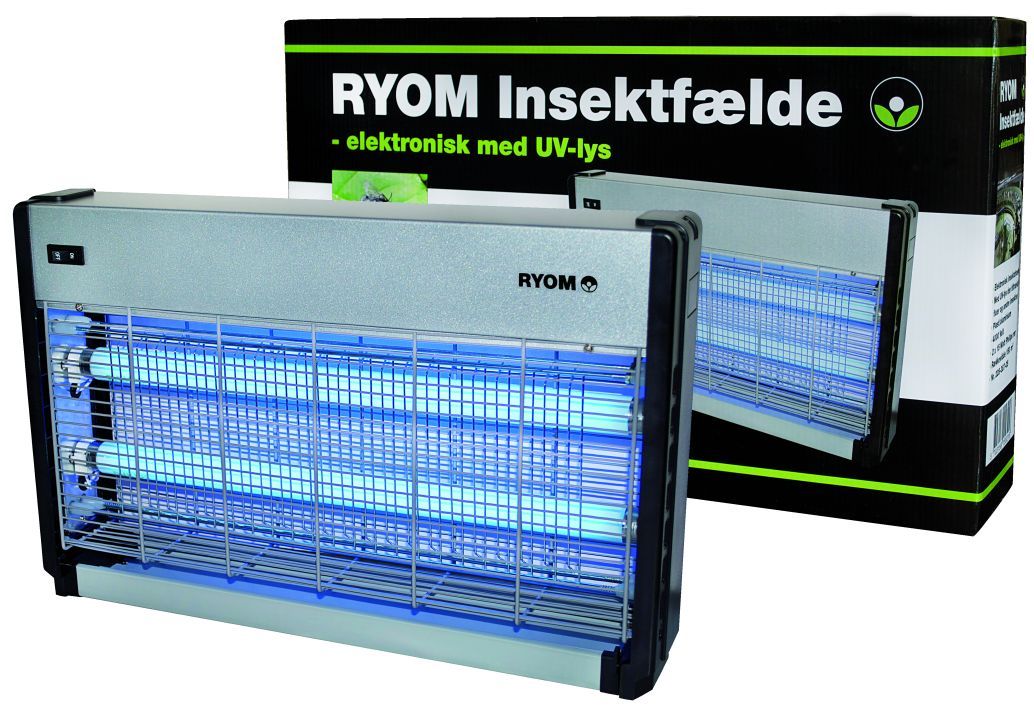 INSEKTDRÆBER 2 x 20W UV-RØR