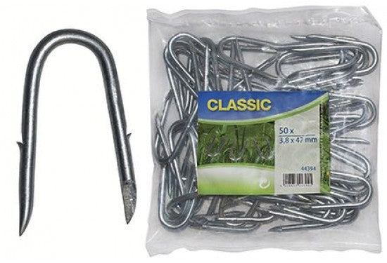 HEGNSKRAMPER ALU/ZINK - STOR