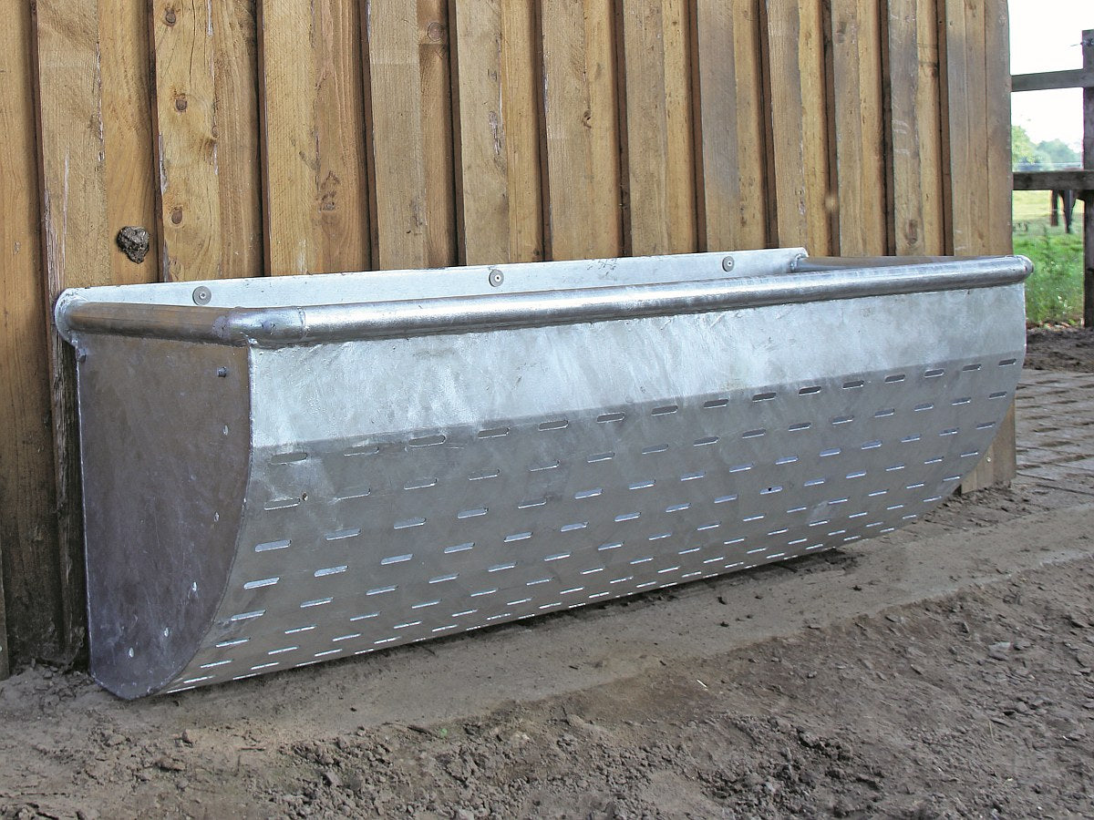 SLOWFEEDER MED GITTER GALVANISERET 150 CM