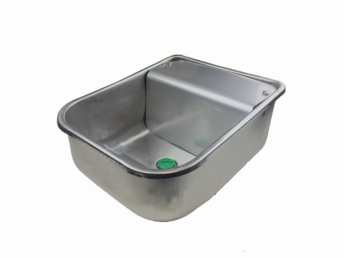 VANDKOP RUSTFRI MED FLYDER 4L