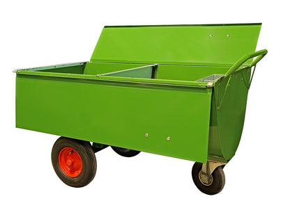 FODERVOGN MED LÅG OG 1 SKILLERUM (200 l)