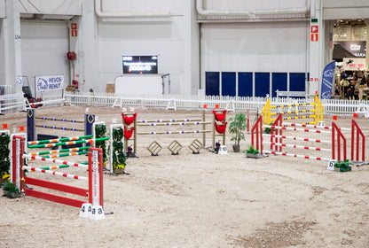 ENKELTSTØTTE FARVET (nøglehulsskinne)