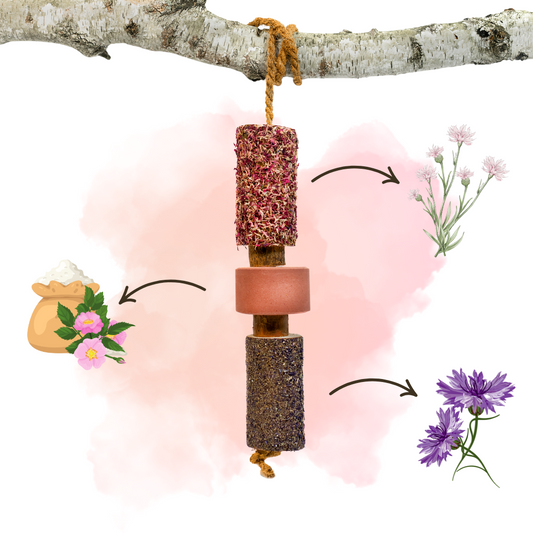 TUMMY - Urteagtigt trætyggelegetøj med slikkesalt til heste