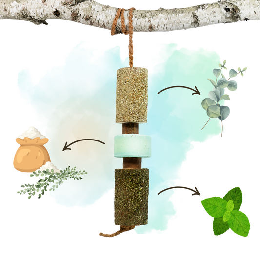 BREATH - Urteagtigt trætyggelegetøj med slikkesalt til heste