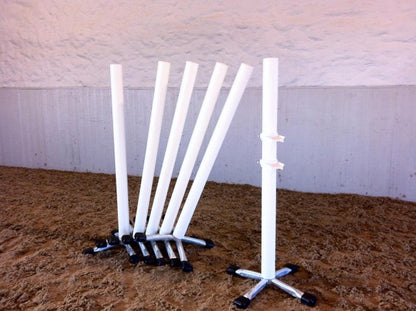 ENKELTSTØTTE HVID (Kort)