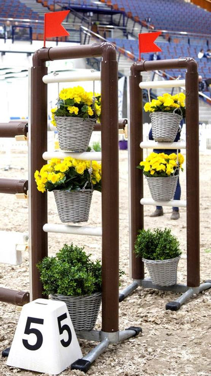 VINGESTØTTER PAKKE 1 (2 nøglehulsskinner)