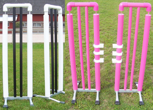 VINGESTØTTER HVID RAMME