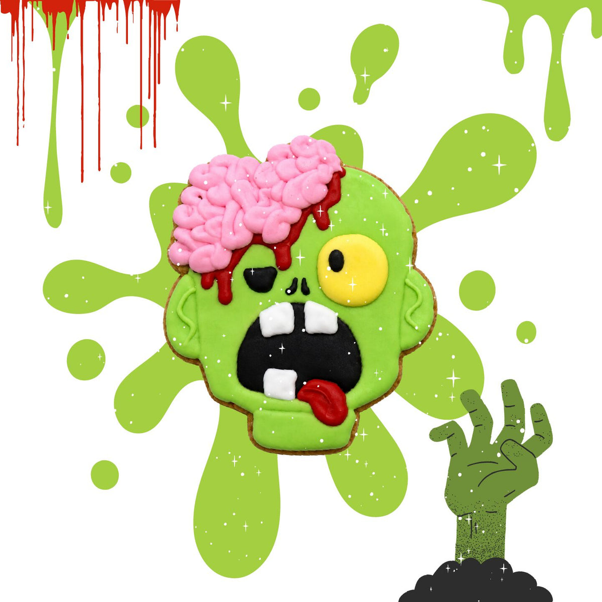 Candy Horse Halloween Iced Cookie Zombie – Limited Edition