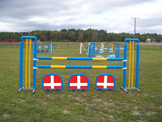 SMÅ FYLD DANMARKS FLAG (60 cm x 70 cm)