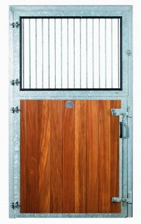 STALDDØR MED VINDUE (To-delt)