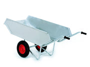 TRILLEBØR I GALVANISERET STÅL  (450 l.)